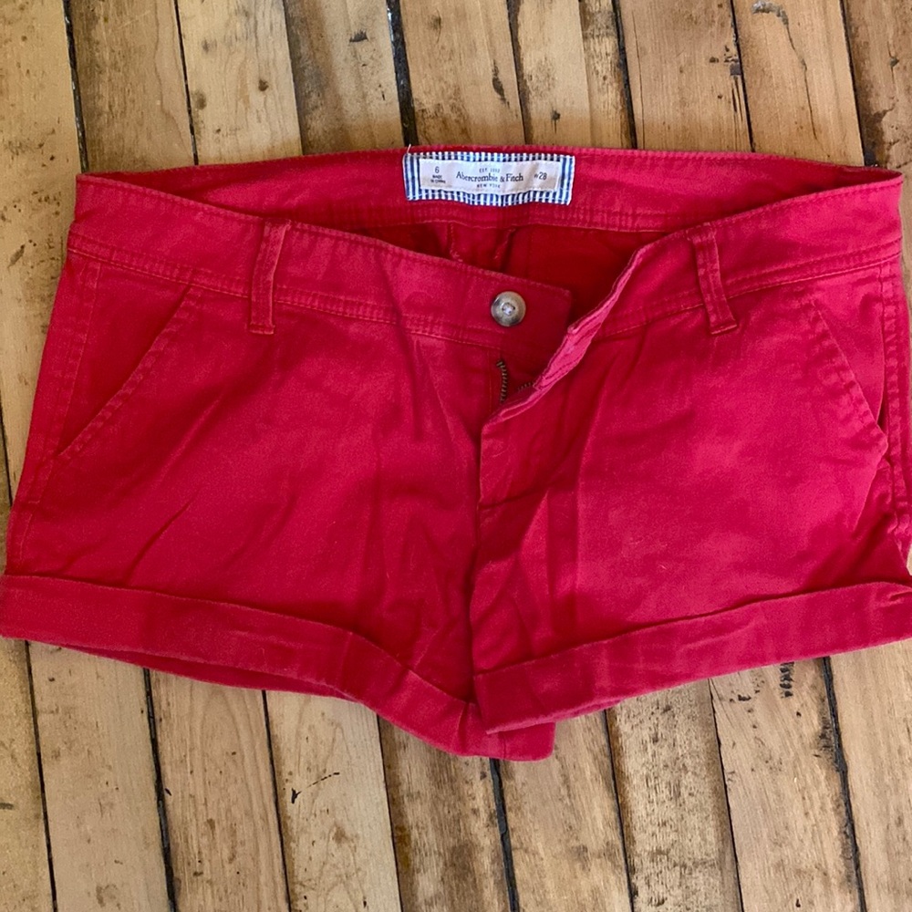 Abercrombie low rise shorts
